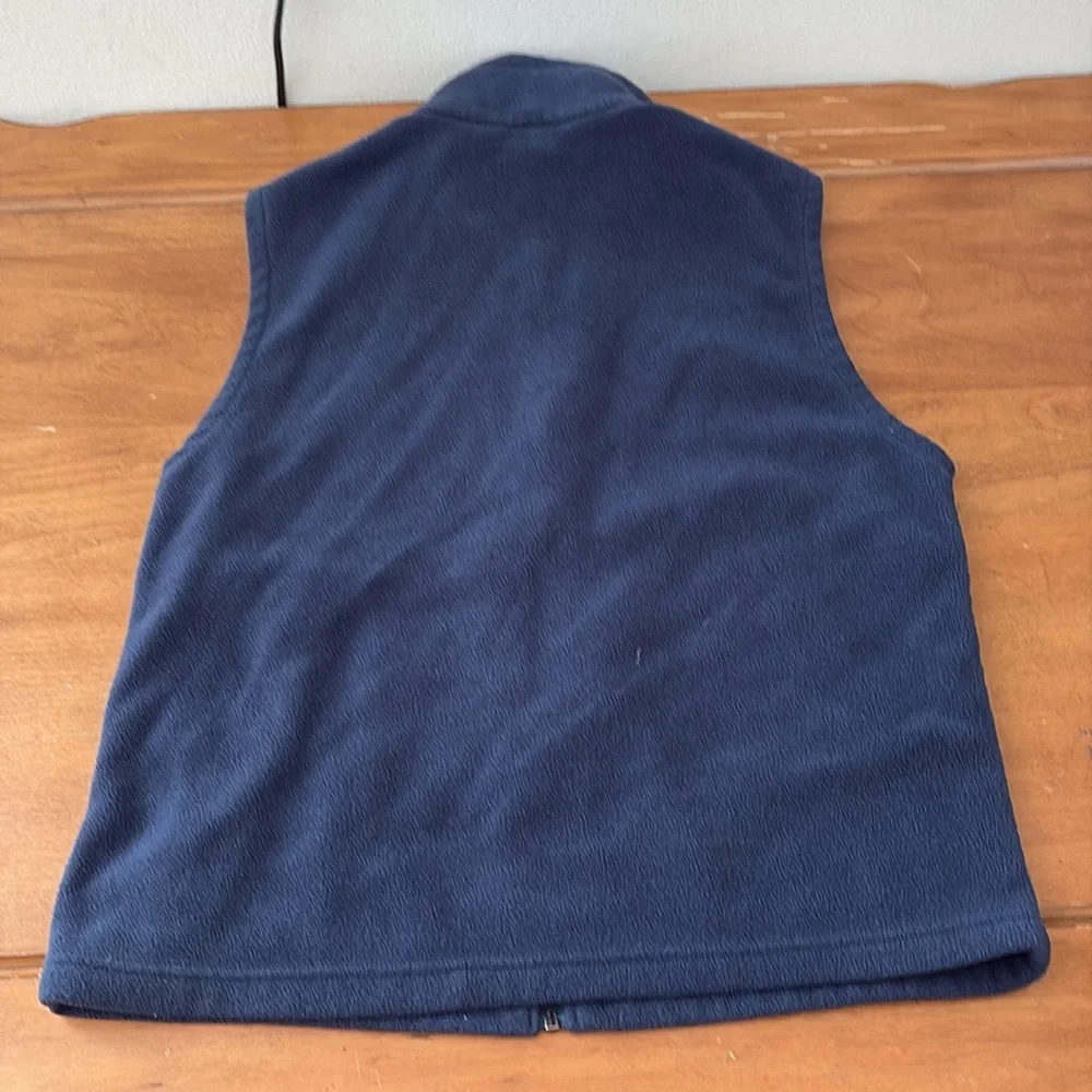Columbia Men's Deep Blue Fleece Vest Size Medium